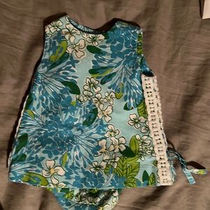 Lilly Pulitzer baby dress and bloomers